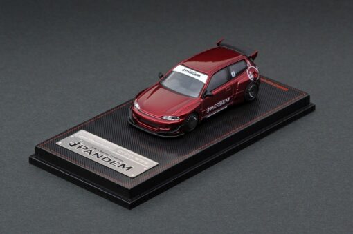 1/64 PANDEM CIVIC (EG6) Red Metallic - Tarmac Works Exclusive Color