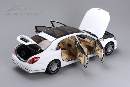 ALMOST REAL 820111 1/18 Mercedes-Maybach S-Class - 2019 - Diamond White - (Limited 504pcs)