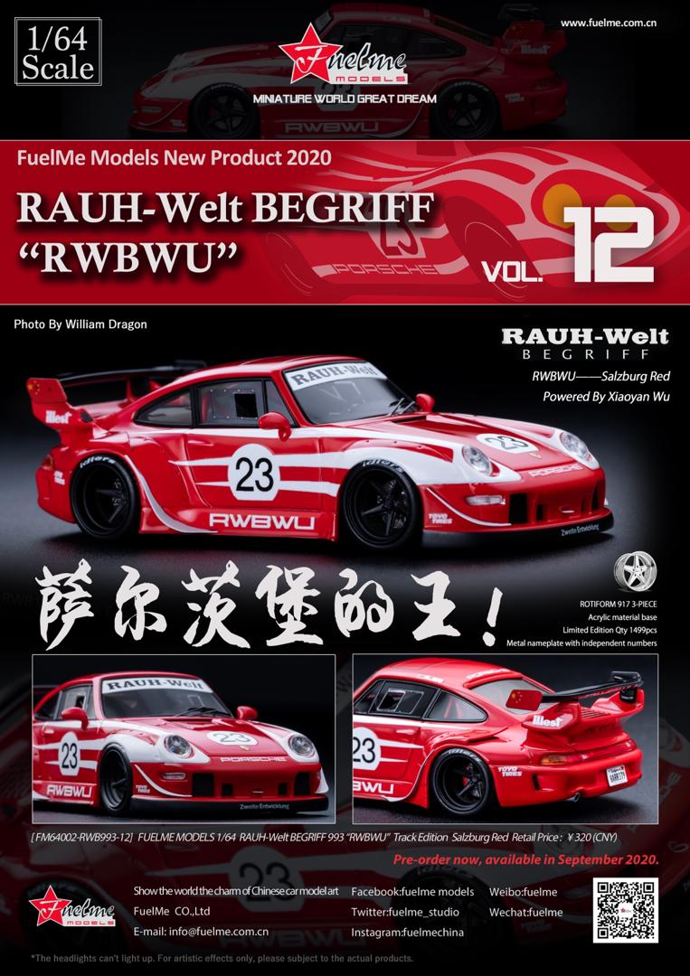 FuelMe 1/64 RAUH-Welt BEGRIFF RWB993 WU Track Edition