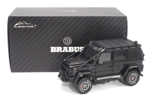 ALMOST REAL 860303 Brabus 550 Adventure Mercedes-Benz G 500 4×4² - 2017 - Obsidian Black 1/18 - Limited Edition 1000 pcs