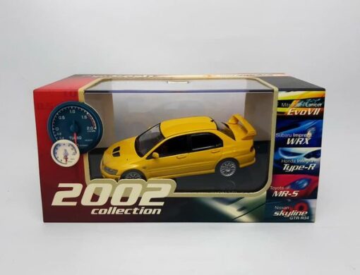 AUTOART 57161 1/43 Mitsubishi Lancer Evolution VII Yellow (RARE)