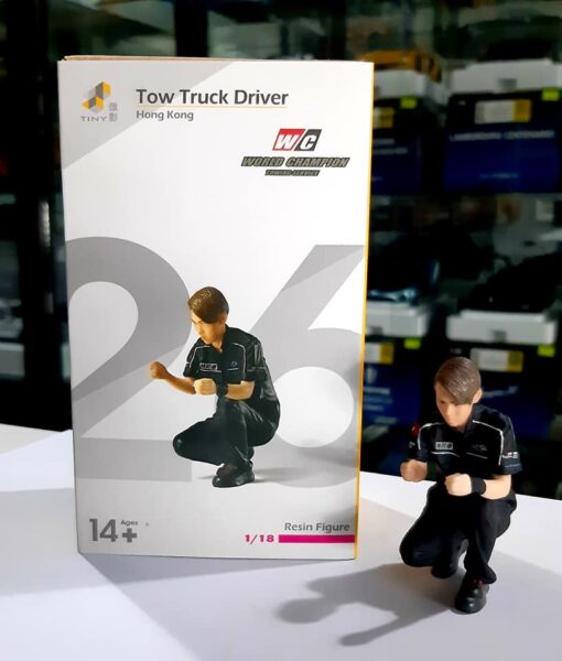 Tiny 1/18 Tow Truck Driver Figure (ATRF18032)