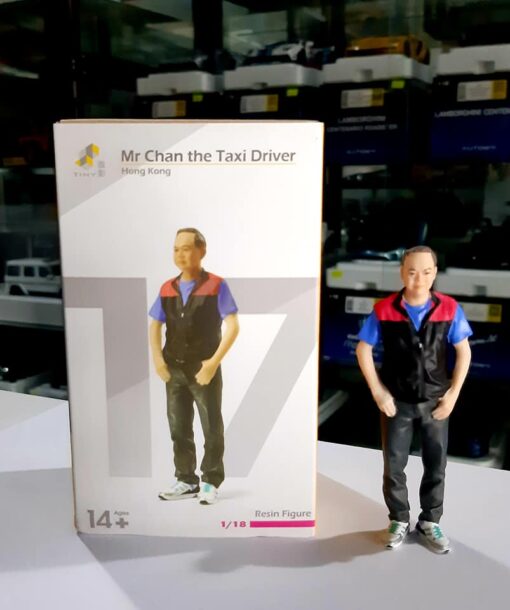 Tiny 1/18 Figure 17 Mr Chan the Taxi Driver (ATRF18017)