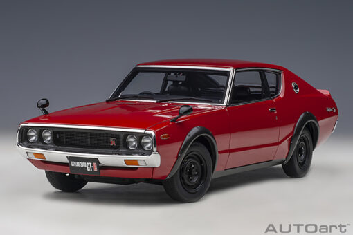 AUTOART 77473 1/18 NISSAN SKYLINE GT-R (KPGC110) (RED)