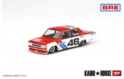 KAIDO HOUSE X MINI GT Datsun 510 Pro Street BRE510 V1 (4 spoke wheels)