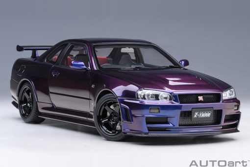AUTOART 77464 1/18 NISSAN SKYLINE GT-R (R34) Z-TUNE (MIDNIGHT PURPLE)