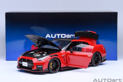 AUTOART 77502 1/18 NISSAN GT-R (R35) NISMO 2022 SPECIAL EDITION (VIBRANT RED)