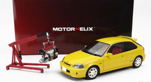 1/18 MotorHelix Honda Civic Type R EK9 - Yellow