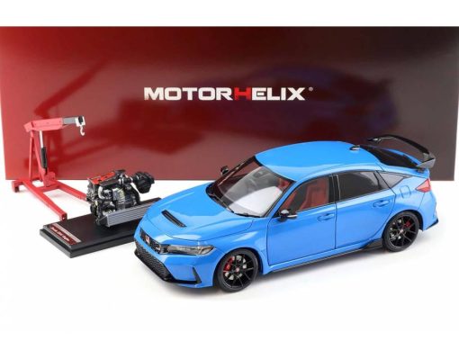MOTOR HELIX 1/18 Honda Civic Type R FL5 Racing Blue Pearl