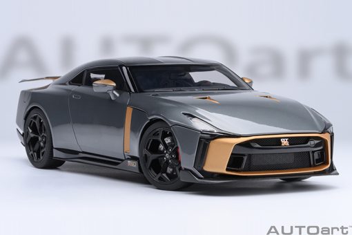 AUTOART 1/18  77510  NISSAN GT-R50 BY ITALDESIGN (GREY / GOLD)