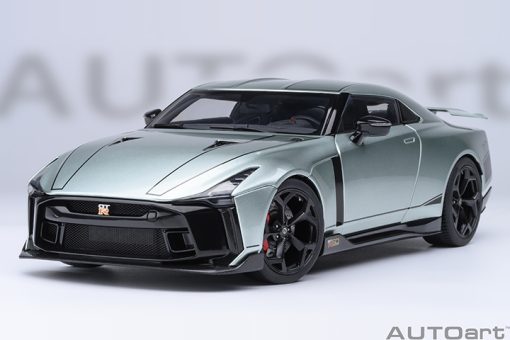 AUTOART 1/18  77512  NISSAN GT-R50 BY ITALDESIGN (METALLIC GREEN / BLACK)