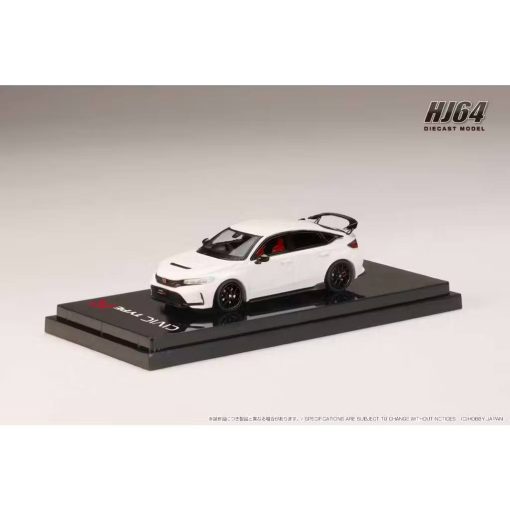 HobbyJapan 1/64 Honda CIVIC TYPE R FL5 - WHITE