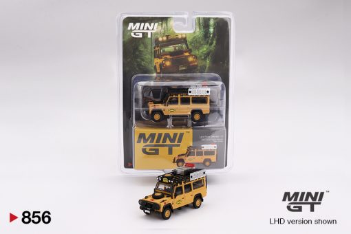 Mini GT 1/64 Land Rover Defender 110 1989 Camel Trophy Amazon Team Turkey Turkey Exclusive