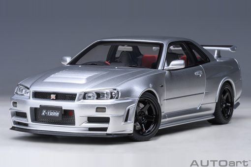 AUTOART 77461 1/18 NISMO R34 GT-R Z-TUNE (Z-TUNE SILVER)