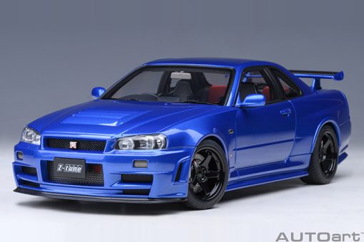 AUTOART 77462 1/18 NISSAN SKYLINE GT-R (R34) Z-TUNE (BAYSIDE BLUE)