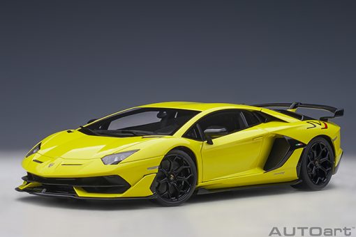 AUTOART 1/18 79175  LAMBORGHINI AVENTADOR SVJ (GIALLO TENERIFE/PEARL YELLOW)