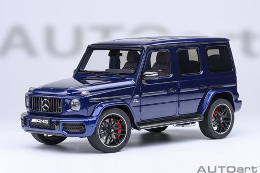 AUTOART 1/18  76359  MERCEDES-AMG G63 2019 (BRILLIANT BLUE METALLIC)