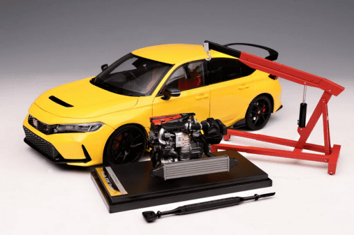 MotorHelix 1/18 Honda Civic Type R（FL5) SUNLIGHT YELLOW