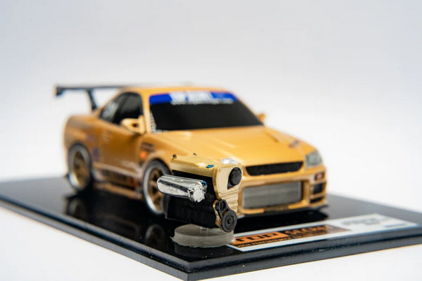 Top Secret Thailand - R34 & SUPRA MINI SD Model car with Engine - LIMITED EDITION - Image 11