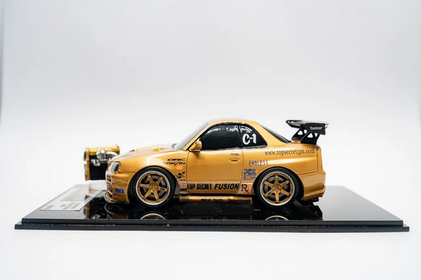 Top Secret Thailand - R34 & SUPRA MINI SD Model car with Engine - LIMITED EDITION - Image 14