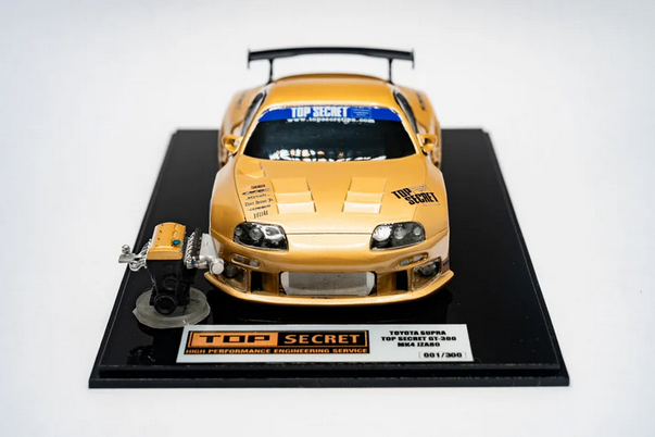 Top Secret Thailand - R34 & SUPRA MINI SD Model car with Engine - LIMITED EDITION - Image 2