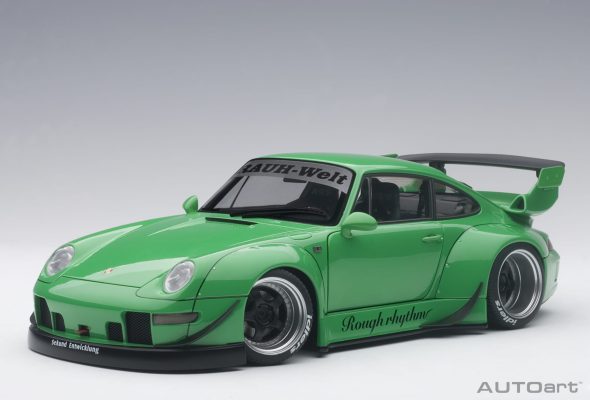 AUTOART 1/18 RWB 993 (GREEN/GUN GREY WHEELS)