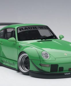 Alternative view of AUTOART 1/18 RWB 993 (GREEN/GUN GREY WHEELS)