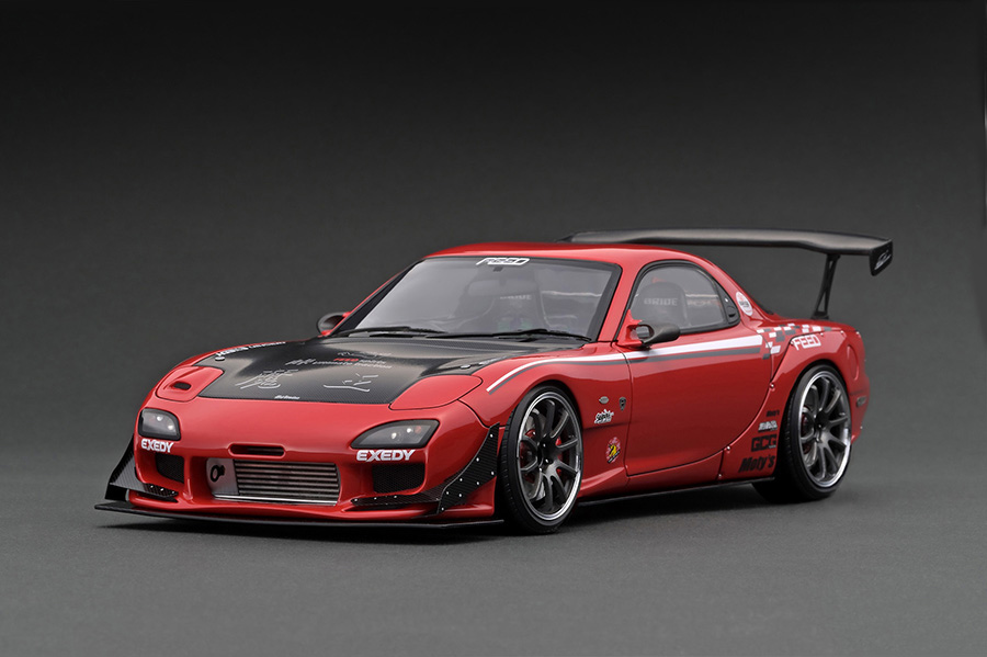 IGNITION MODEL IG2042 1/18 FEED RX-7 (FD3S) 魔王 Red