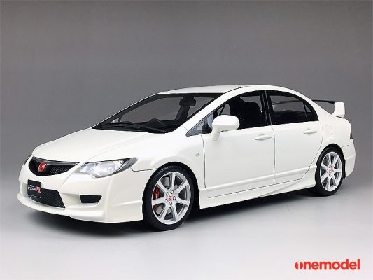 ONEMODEL 1/18 HONDA CIVIC TYPE-R FD2 Championship White