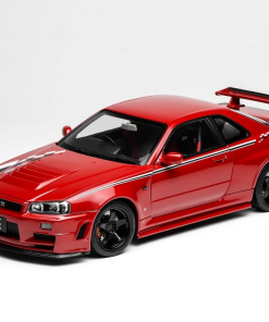 Alternative view of MOTORHELIX 1/18 Nissan Skyline GT-R (R34) CUSTOMIZED VERSION Red
