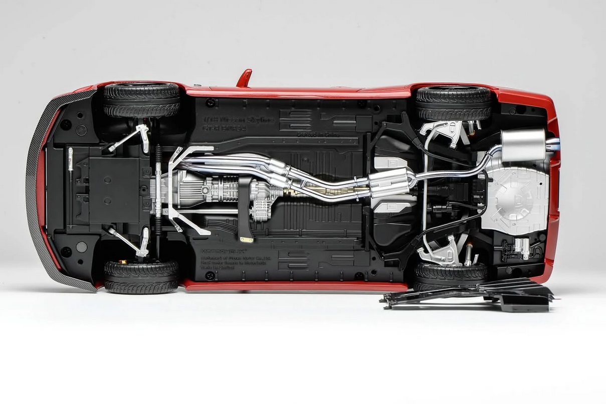 MOTORHELIX 1/18 Nissan Skyline GT-R (R34) CUSTOMIZED VERSION Red - Image 16