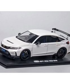 PEAKO 1/18 HONDA CIVIC TYPE R (FL5) SPOON WHITE (with Motocompacto)
