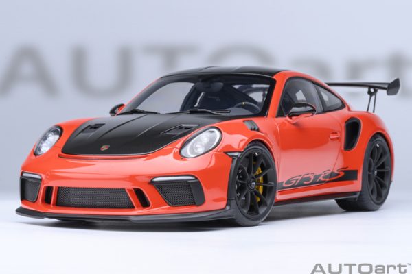 AUTOART 78177 1/18 PORSCHE 911 (991.2) GT3 RS WEISSACH PACKAGE ( LAVA ORANGE )